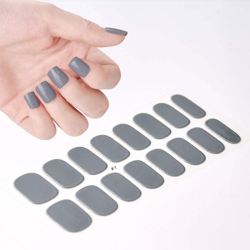 🎅New Year Sale🎄Semi Cured Gel Nail Stickers