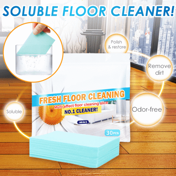 Fresh Floor Cleaning Slice (30 Pcs/Set)