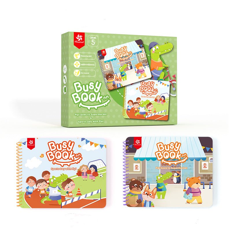 Early Childhood Education Enlightenment Quiet Paste Book