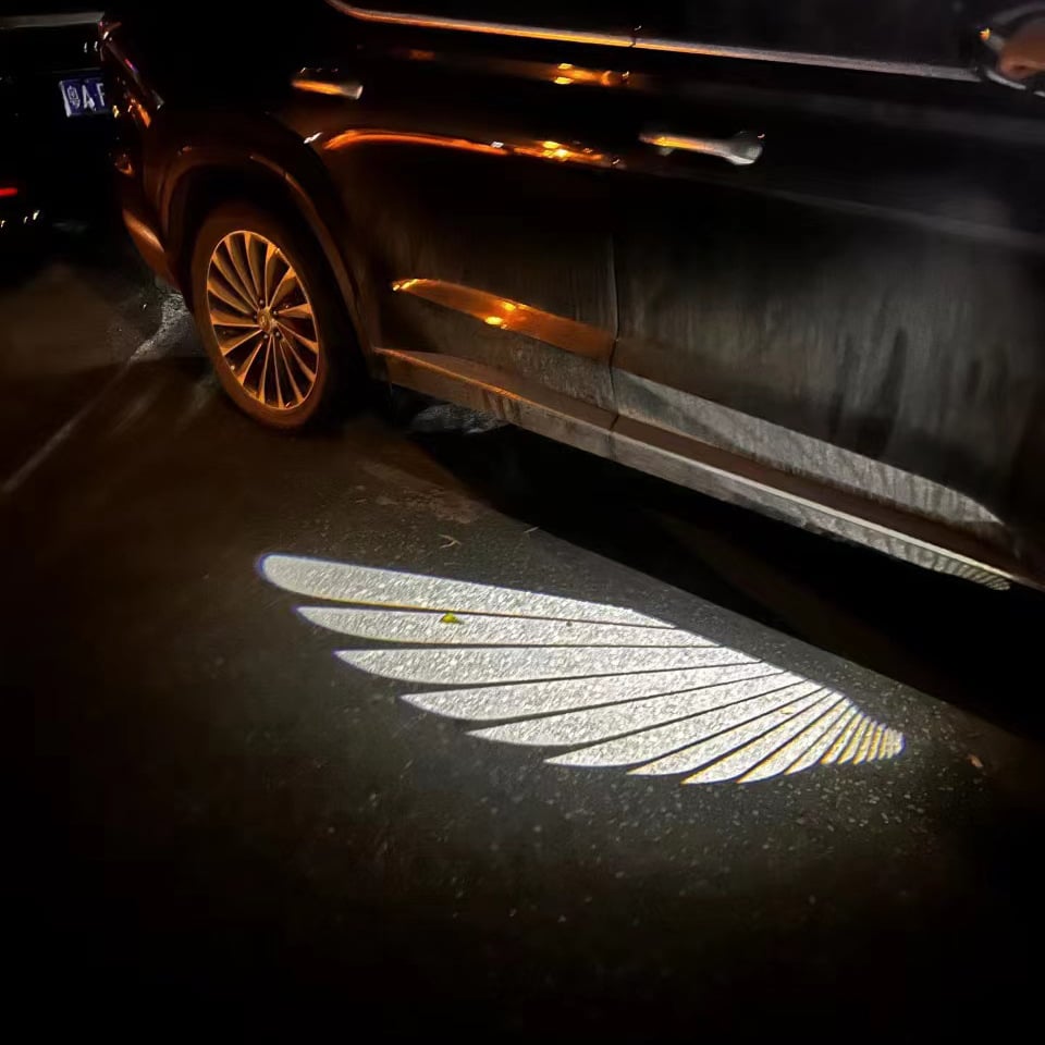 🔥2024 New Year's Hot Sale🔥Angel Wings Welcome Light(Free installation tools)