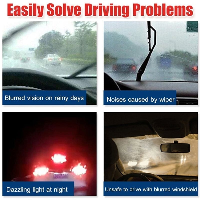 đBIG SALEđ Car Glass Oil Film Cleaner â»Safety and Long-term Protectionâ»