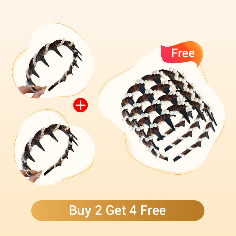 🔥Buy 1 Get 2 Free🔥Vintage High Cranium Artificial Pearl Hairband