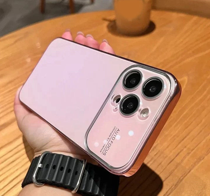 New Version Big Window Lens Protector Case for iPhone