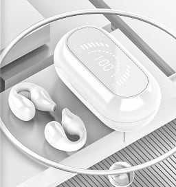 Wireless Ear Clip Bone Conduction Headphones