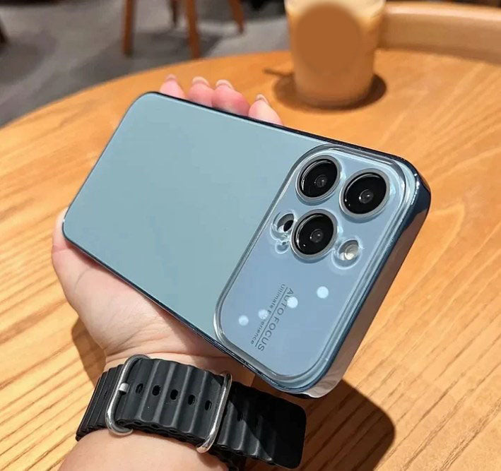 New Version Big Window Lens Protector Case for iPhone