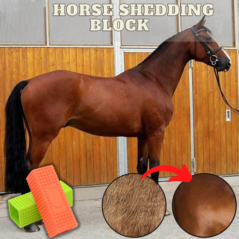 Horse Shedding Block