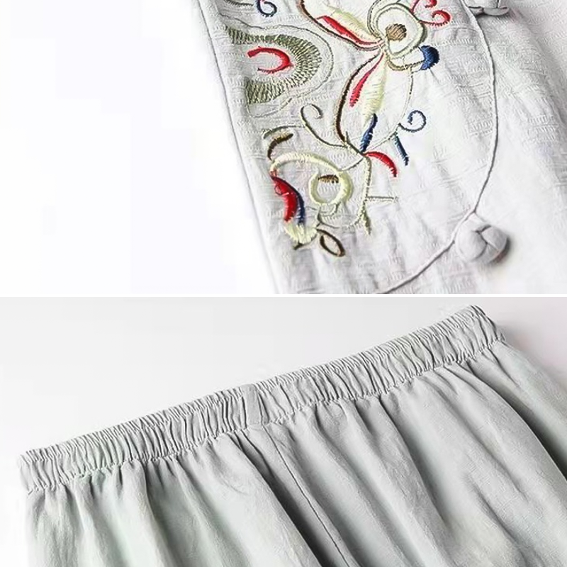LINEN PALAZZO PANTS