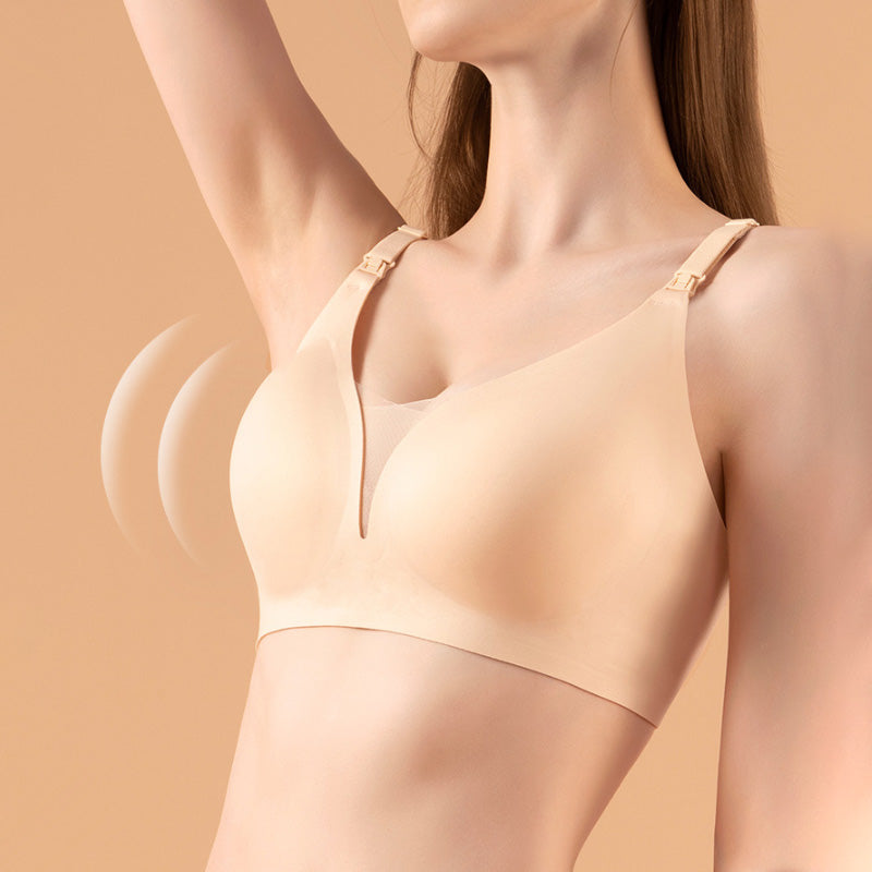 Lace Maternity Nursing Seamless Bra