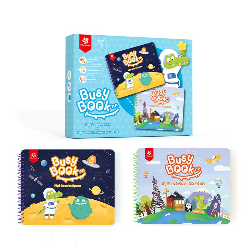Early Childhood Education Enlightenment Quiet Paste Book