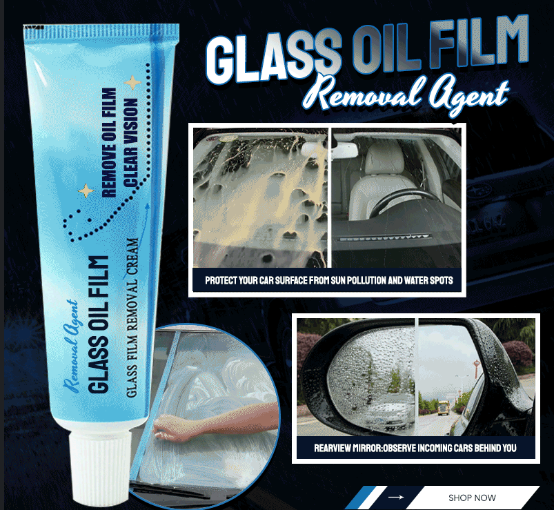 Glass Oil Film Removal Agent(Buy 1 Get 1 Free)