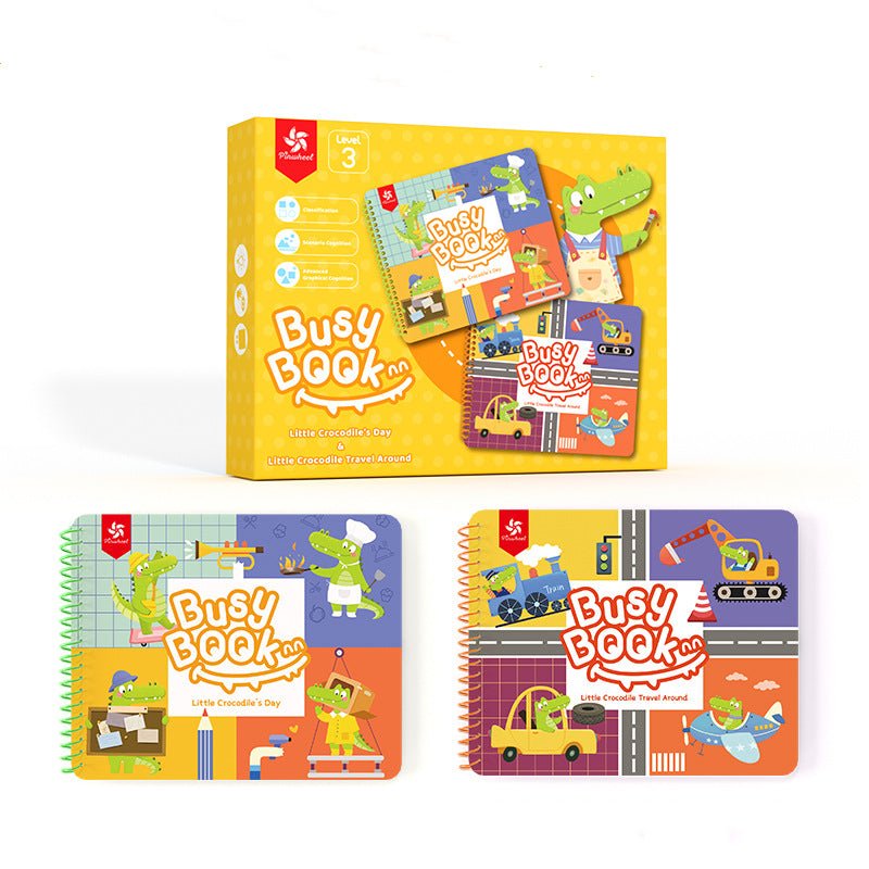 Early Childhood Education Enlightenment Quiet Paste Book