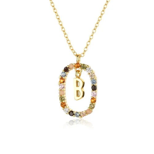 š„STERLING SILVER GOLD LETTERS
