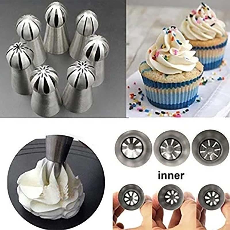 Cake Decor Piping Tips(7 PCS)