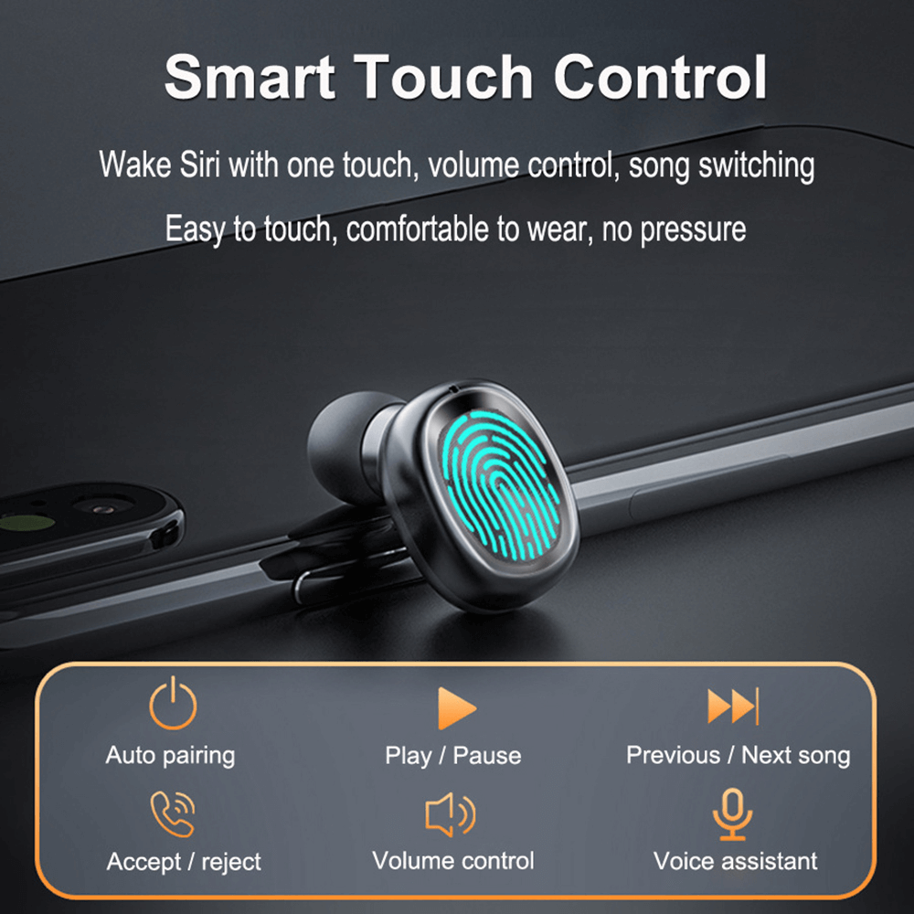 TWS Wireless 8D HIFI Bluetooth Earphone