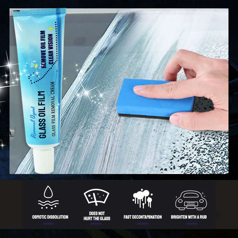 Glass Oil Film Removal Agent(Buy 1 Get 1 Free)