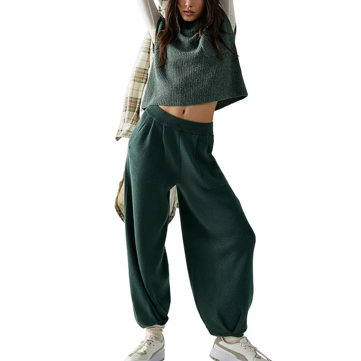 SPRING WOMEN'S SWEATER SUIT