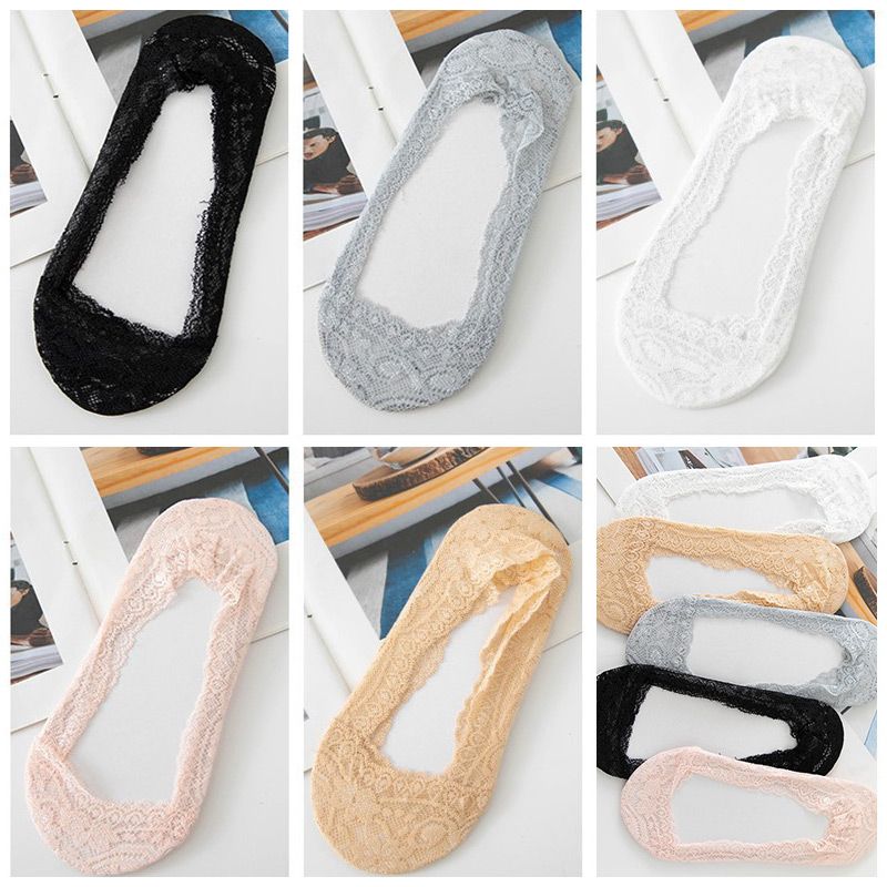 🥰Women’s Delicate Non-slip Lace Socks
