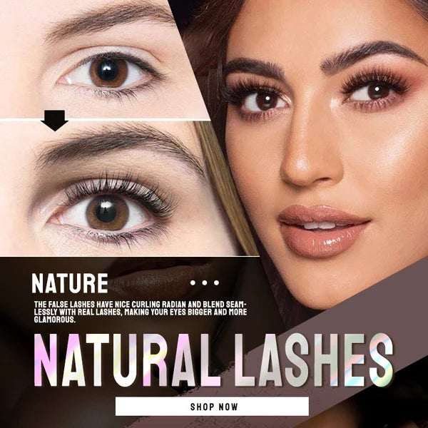WATERPROOF !SELF-ADHESIVE EYELASHES