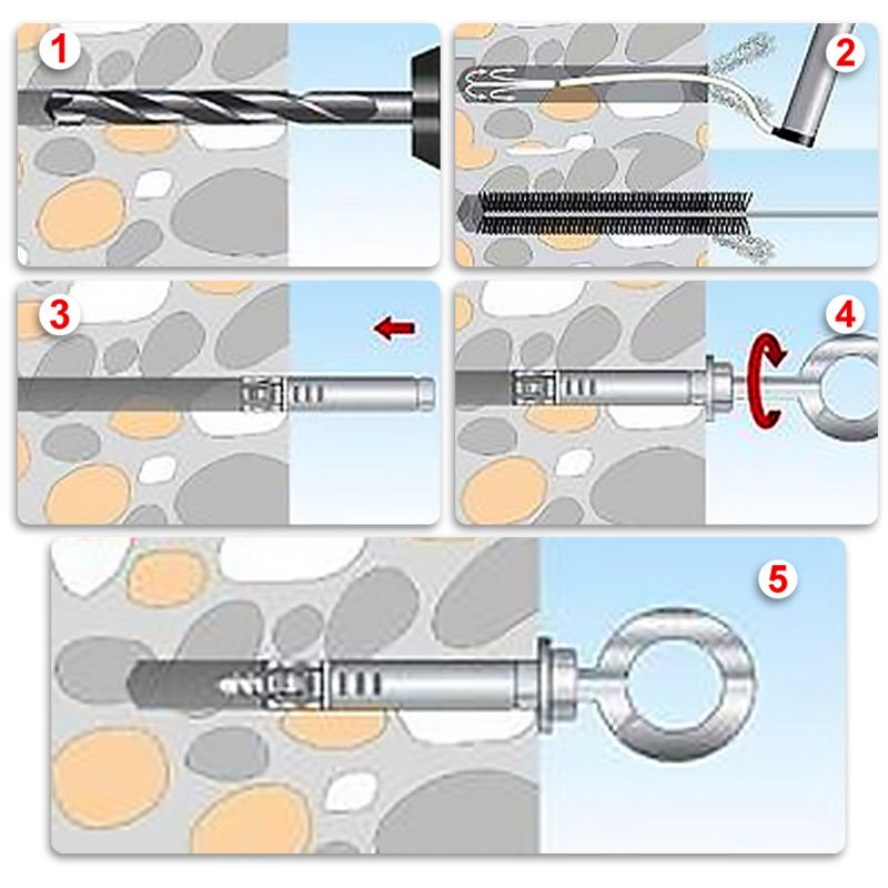 Lifting Ring Expansion Bolt