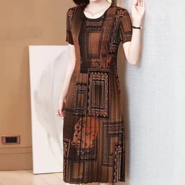Fashion Pleated Dress 😍Hot Half Price