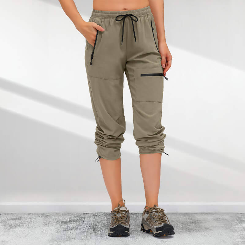 Women's Hiking 4 Zipper Pockets Quick Drying Pants