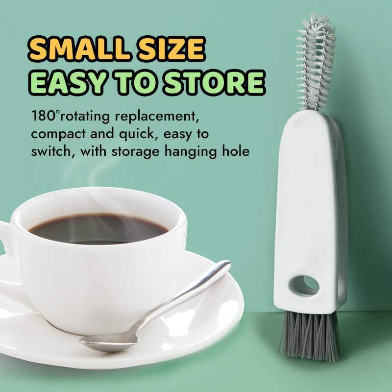 3 in 1 Bottle Cap Detail Brush(42% OFF)