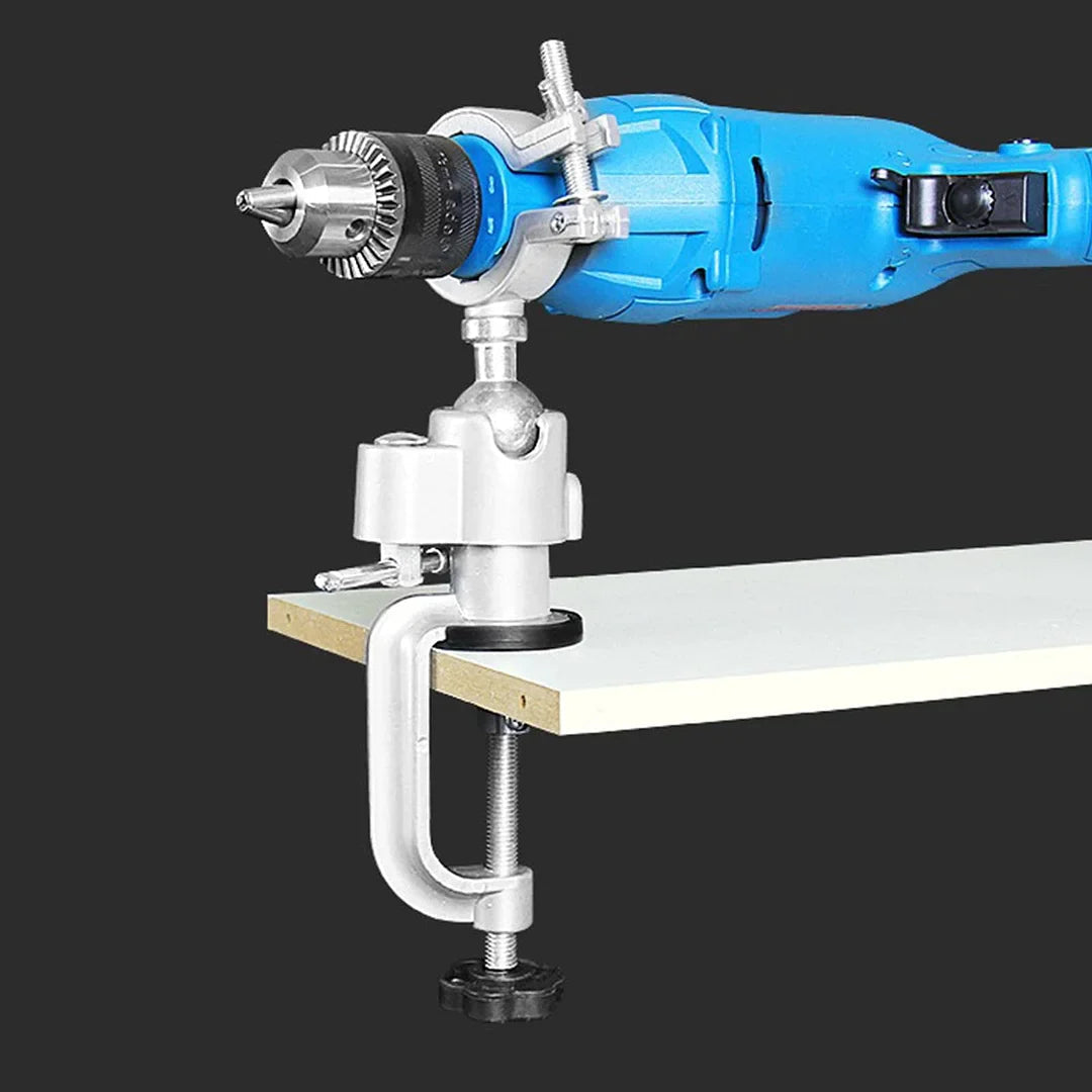 Electric Grinder and Electric Drill Universal Rotating Fixed Bracket Vise Shelf