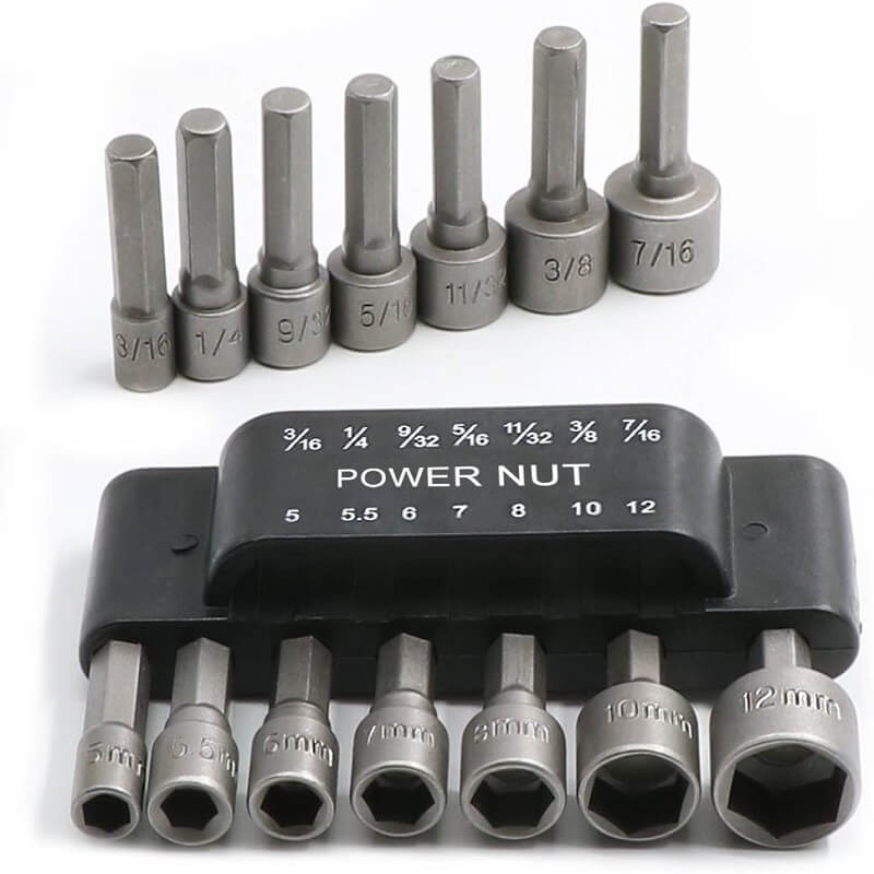 🔥BIG SALE - 34% OFF🔥Power Nut Driver 14Pcs Set