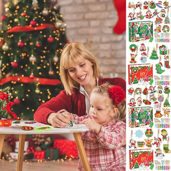 New Design Christmas Diy Painting Sticker Kit