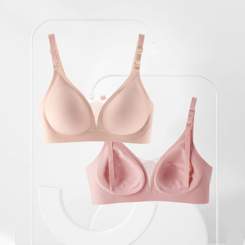 Lace Maternity Nursing Seamless Bra