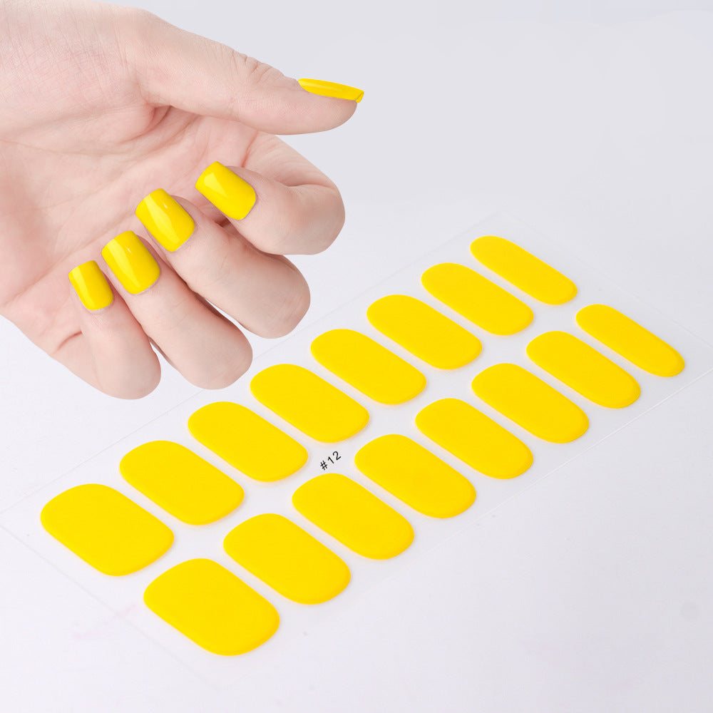 🎅New Year Sale🎄Semi Cured Gel Nail Stickers
