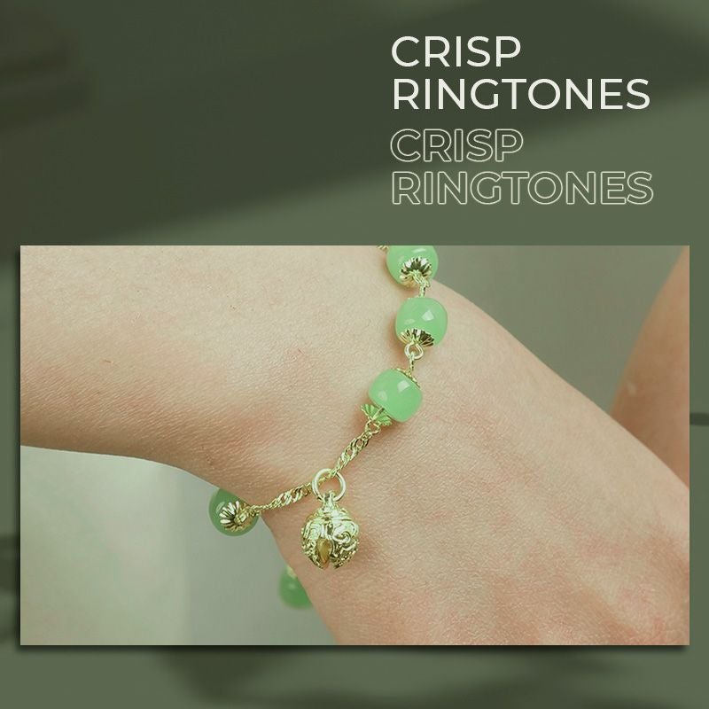 Hetian Jade Bell Bracelet (Good luck in the new year)