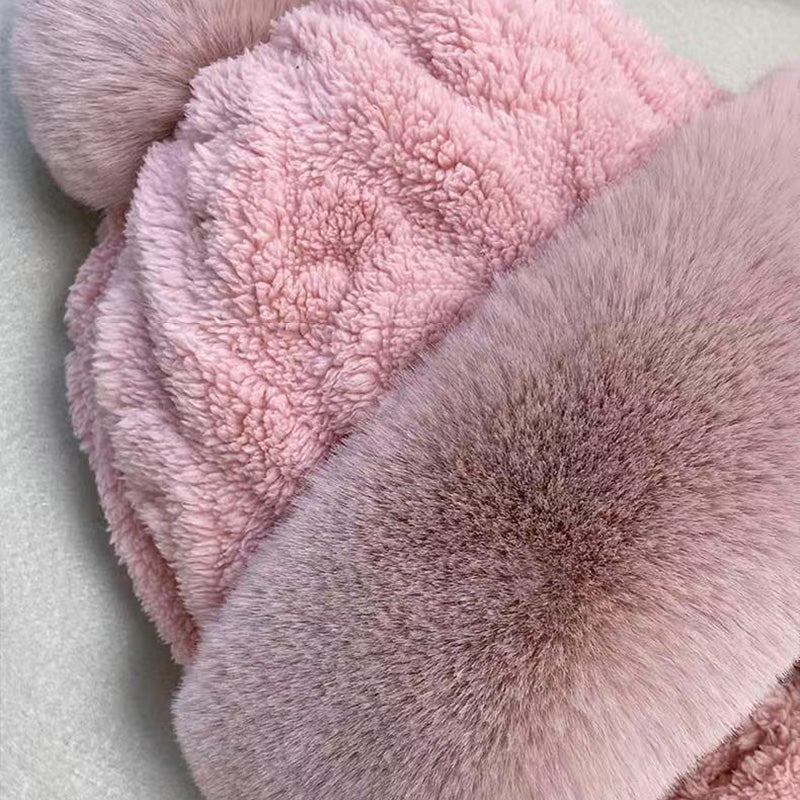 šHOT SALEš„° Women's Winter Warm Windproof Plush Scarf Hat