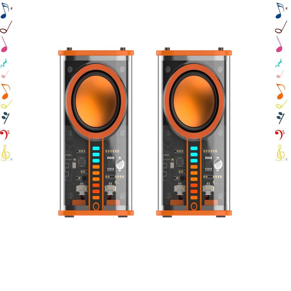 Outdoor Transparent Mecha Wireless Bluetooth Speaker