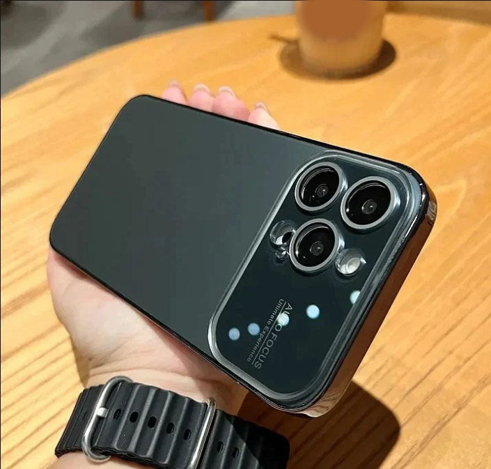 New Version Big Window Lens Protector Case for iPhone