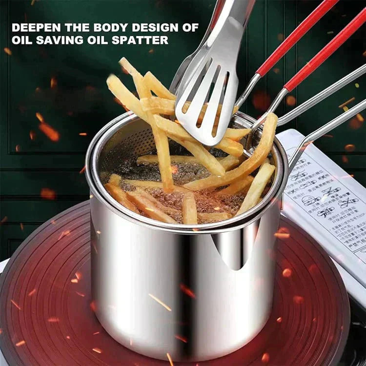 🎁304 Stainless Steel Multifuntional Fryer(50% OFF)