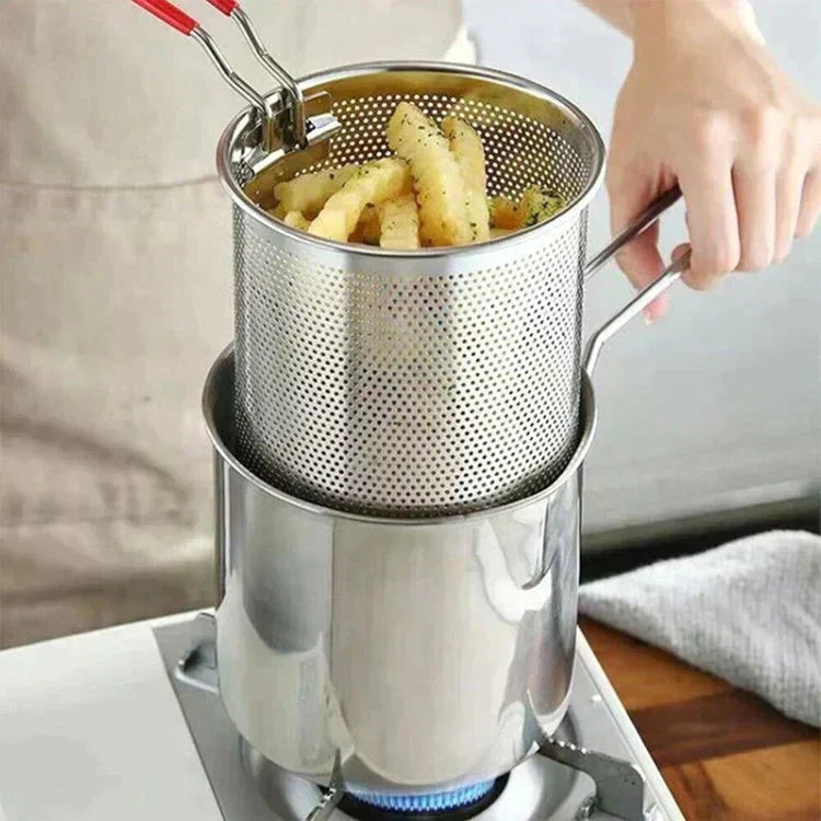 🎁304 Stainless Steel Multifuntional Fryer(50% OFF)