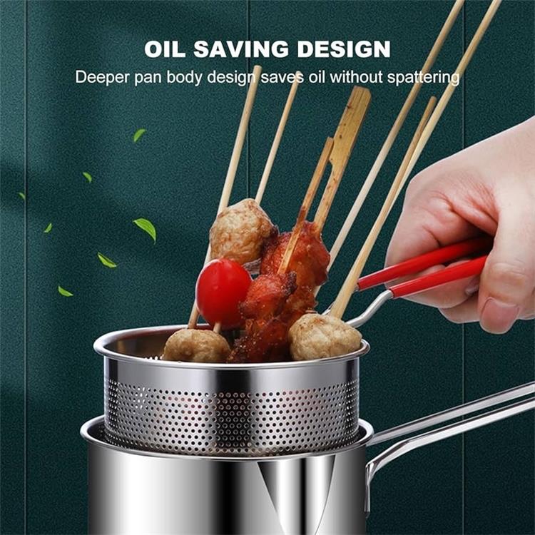 🎁304 Stainless Steel Multifuntional Fryer(50% OFF)
