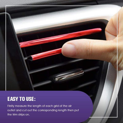 Car Vent Decorative Strip (10/20PCS)