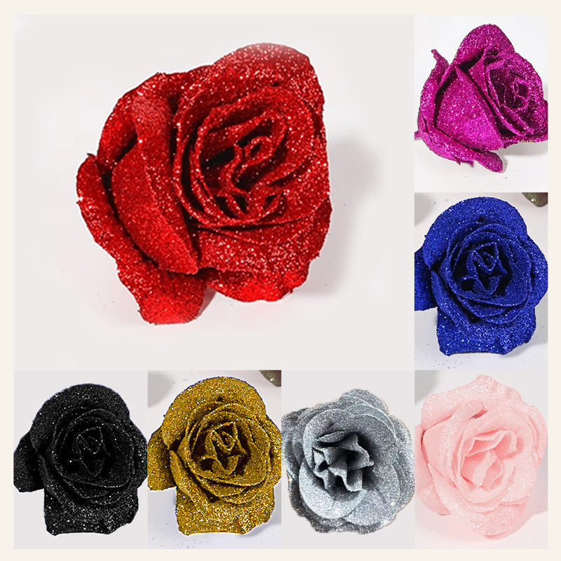 GLITTER ROSE BOUQUET