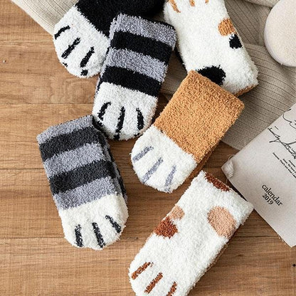 Cat Paw Indoor Socks