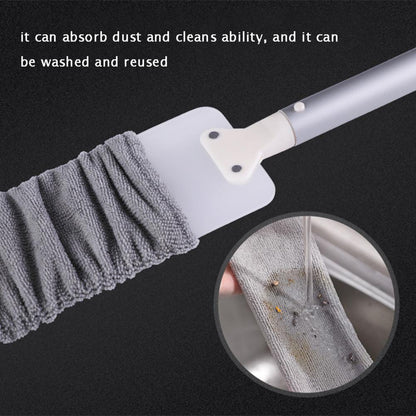 Household Retractable Extension Pole Dust Removal Gap Cleaning Tool