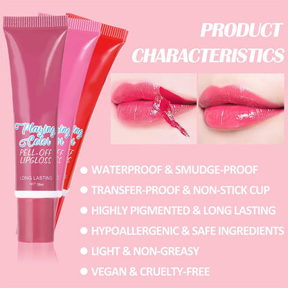 Waterproof Long Lasting Peel Off Lip Stain