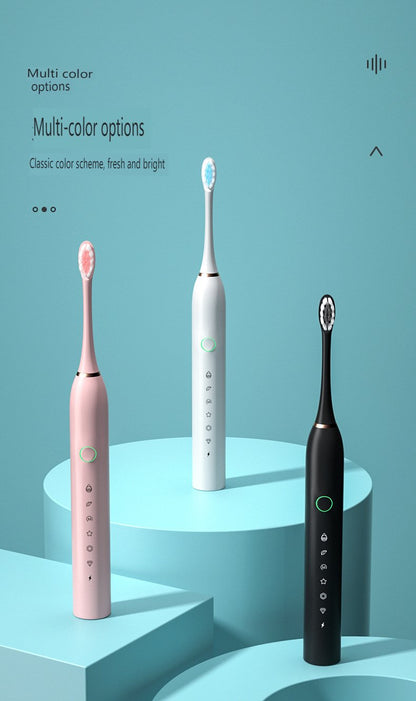 🔥 Portable Adult Sonic Electric Toothbrush