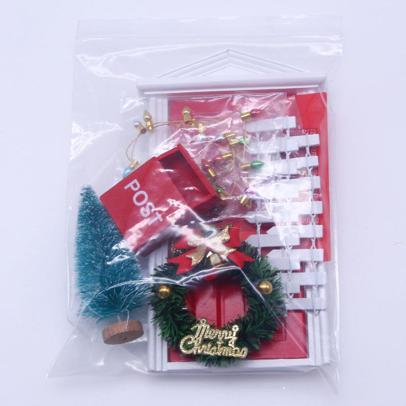 Christmas Mini Elf Door Decoration Set