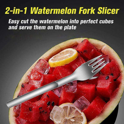 2-in-1 Watermelon Fork Slicer（36% OFF）