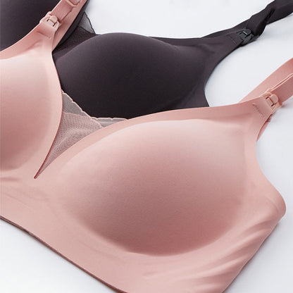 Lace Maternity Nursing Seamless Bra