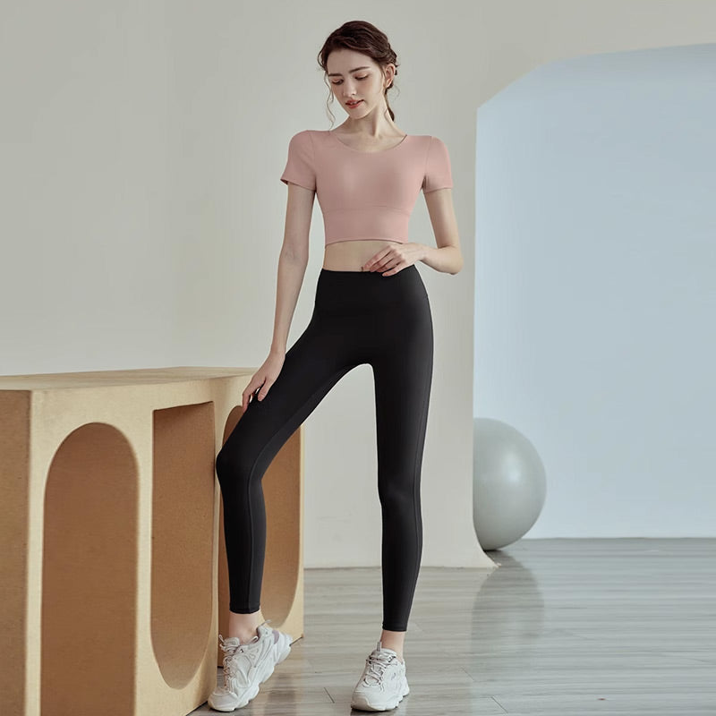 Highly Elastic Leggings For Body Shaping