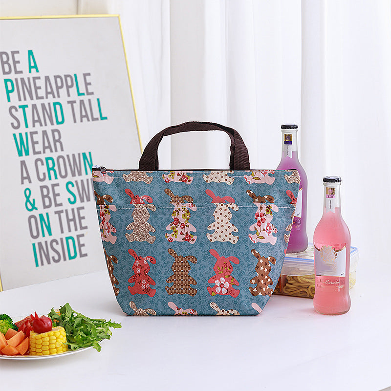 Printed Insulated Lunch Bag for Women