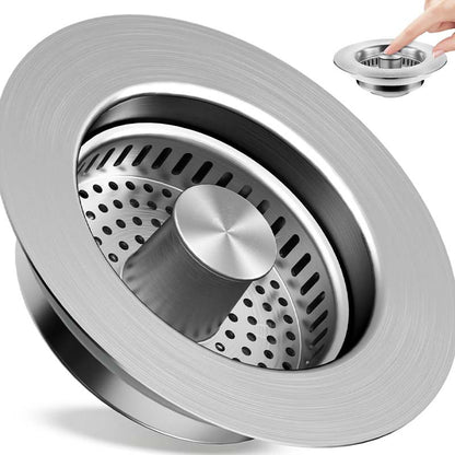 Kitchen Sink Drain Strainer & Stopper